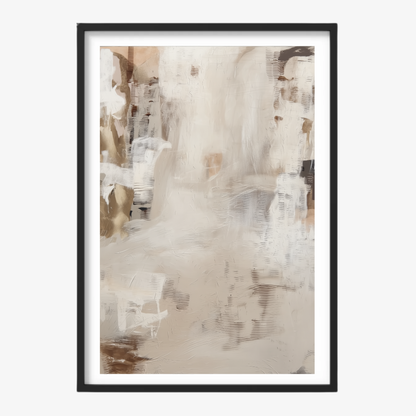 WHITE GROUND - Art Print
