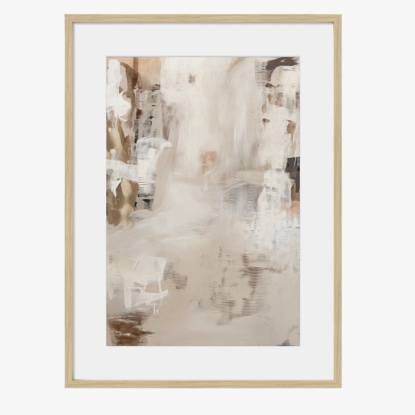 WHITE GROUND - Art Print