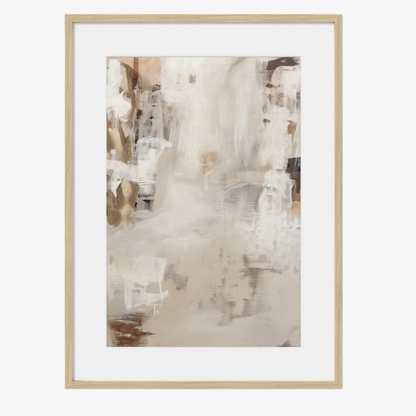 WHITE GROUND - Art Print