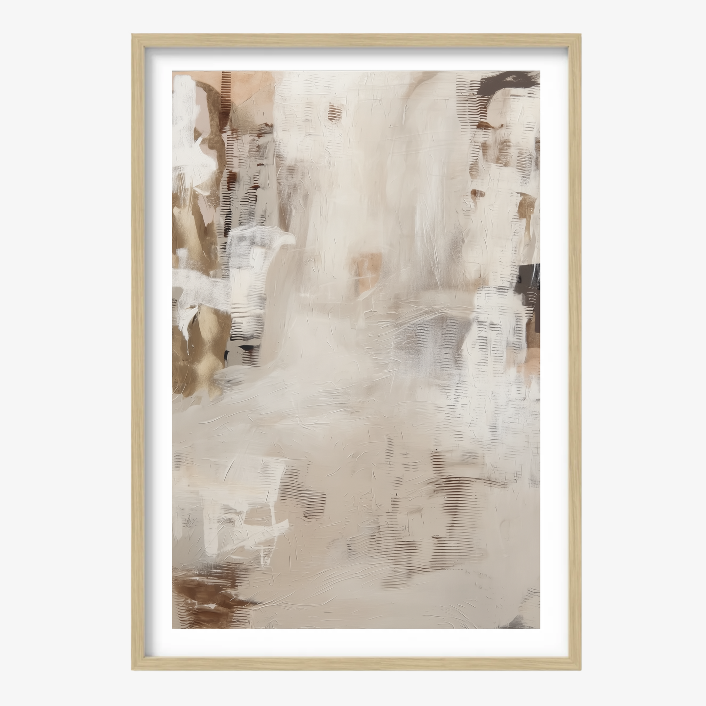 WHITE GROUND - Art Print