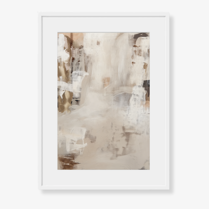 WHITE GROUND - Art Print