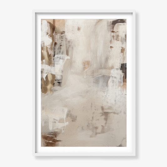 WHITE GROUND - Art Print