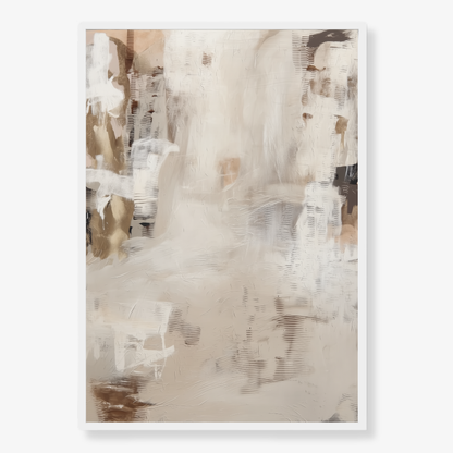 WHITE GROUND - Art Print